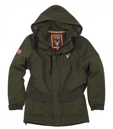 Parka Workshell S8230 VERDE/MARRON