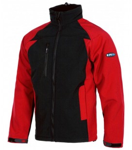 Chaqueta Workshell S9040 ROJO/NEGRO