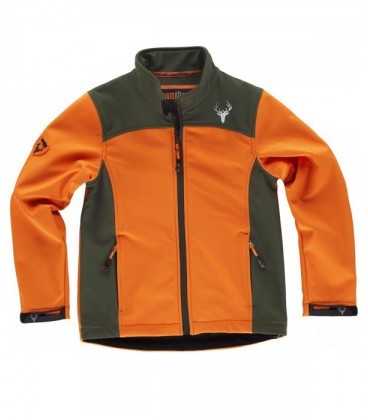 Chaqueta WorkShell S8130 NARANJA