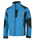 Chaqueta WorkShell S9495 CELESTE/NEGRO