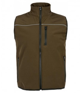 Chaleco WorkShell MARRON